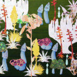 Botanische Tuin 2 2005 - Mixed Media on canvas - 40x50 cm
