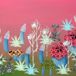 Botanische Tuin 3 2005 - Mixed Media on canvas - 40x50 cm